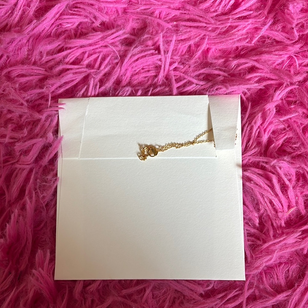 BYCHARI Gold Letter Necklace - Picture 2 of 5
